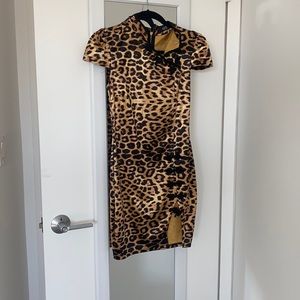 Akira cheetah dress